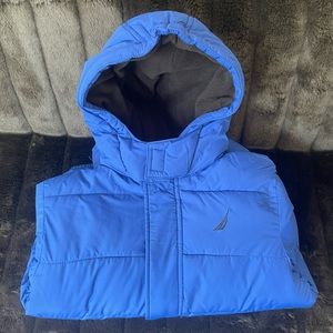Nautica hooded puffer
